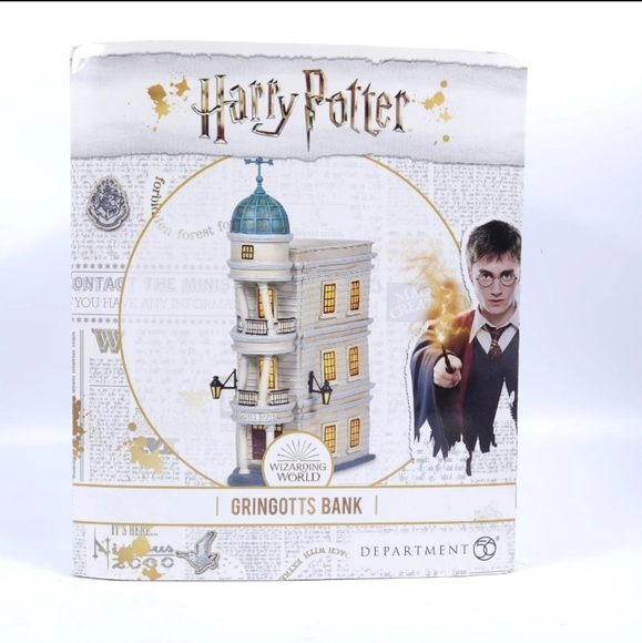 Dept 56 GRINGOTTS BANK Harry Potter Village 6005616 BRAND NEW - Picture 2 of 7